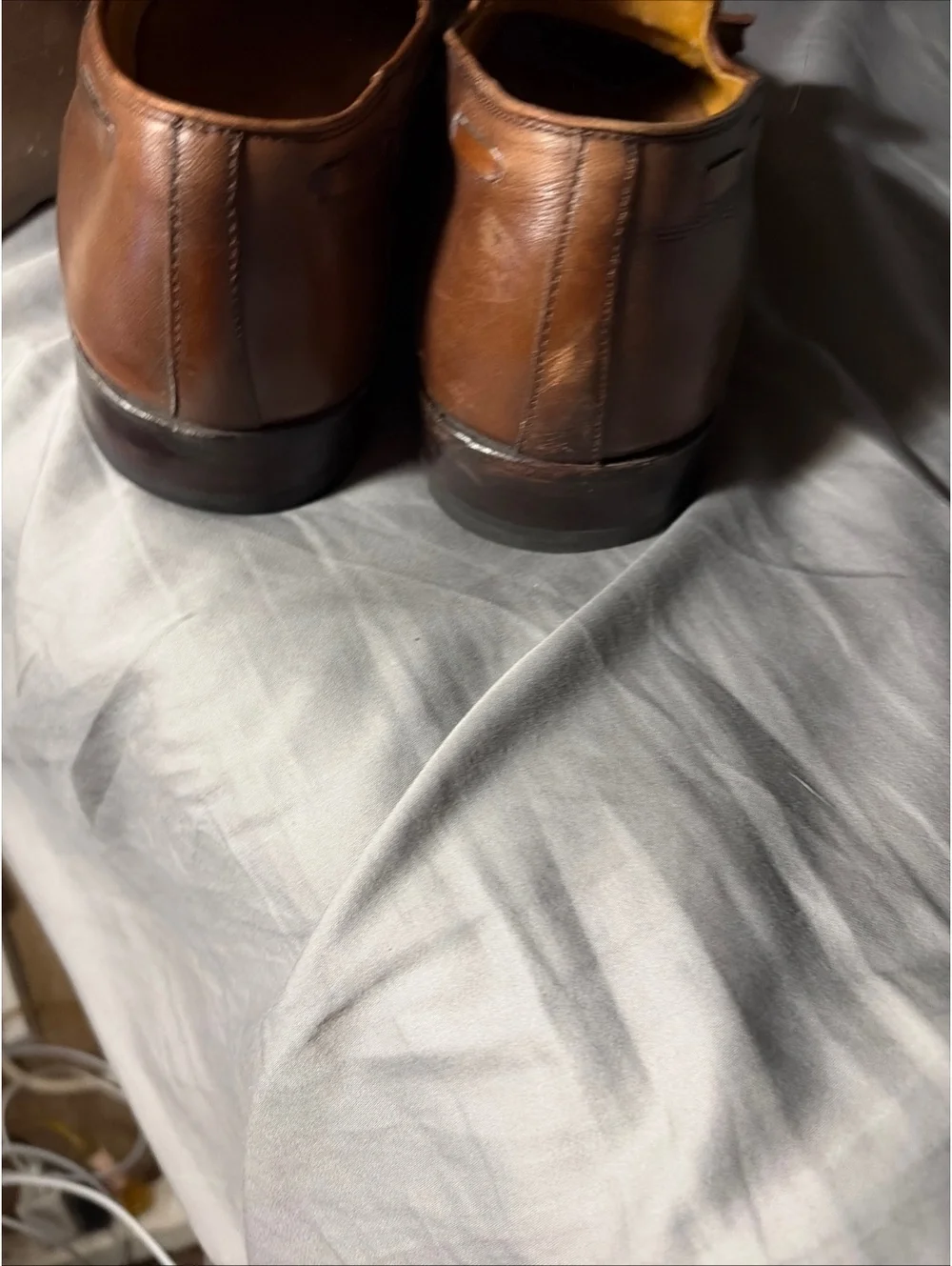 Brooks Brothers Brown Leather Tassel Loafers Size 10D